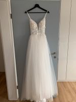 Brautkleid bride A-Linie Tüll Blumen Stickerei Größe 36 Bayern - Cadolzburg Vorschau