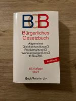 BGB Bürgerliches Gesetzbuch 2021 Altona - Hamburg Iserbrook Vorschau