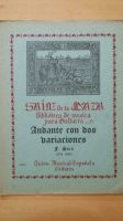 Gitarrennoten F. Sors  Andante  con dos  variaciones Baden-Württemberg - Sinsheim Vorschau