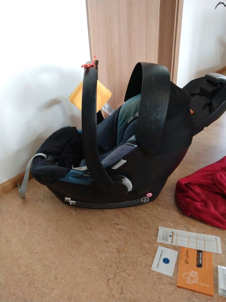 Babyschale Cybex petrol in Wassertrüdingen