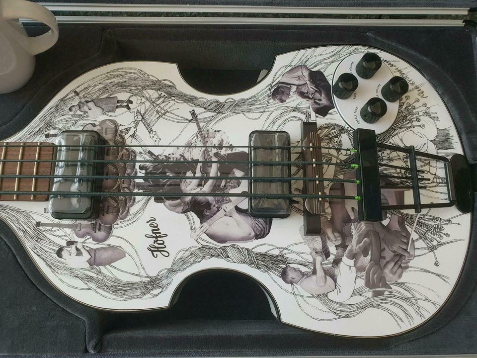 Höfner 60th Anniversary Violin Bass Klaus Voormann neu ! Nr.38 in Hannover