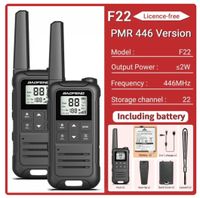 2x Baofeng F22 PMR-Funkgerät (446 MHz) - OVP Hessen - Neu-Isenburg Vorschau