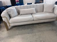 Sofa 3-3-1 mit Gold Details mit Kissen Baden-Württemberg - Tuttlingen Vorschau