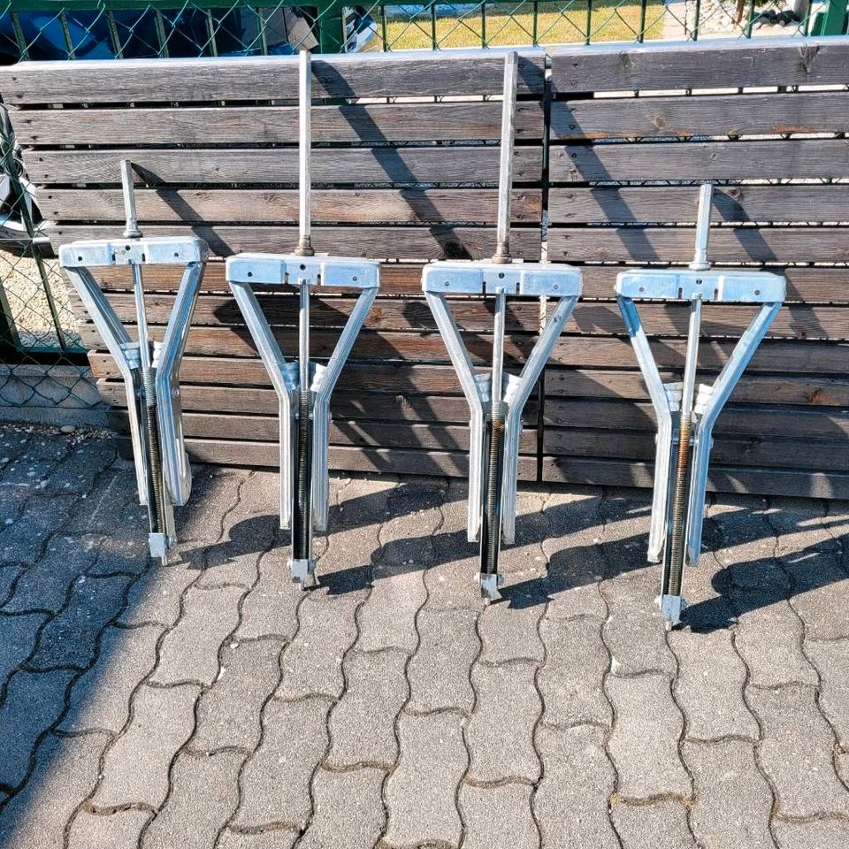 Wohnwagen Zubehör ALKO Schwerlaststützen + 4 Stützplatten NEU in Gangkofen