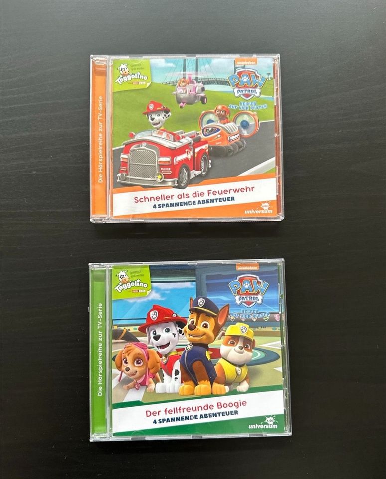 2 Paw Patrol CD‘s je 4 Hörspielfolgen — 9€ inkl Versand—wie NEU! in Crailsheim