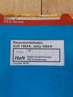 VW Reparaturleitfaden Werkstatthandbuch Golf Jetta Digijet Bayern - Hunderdorf Vorschau