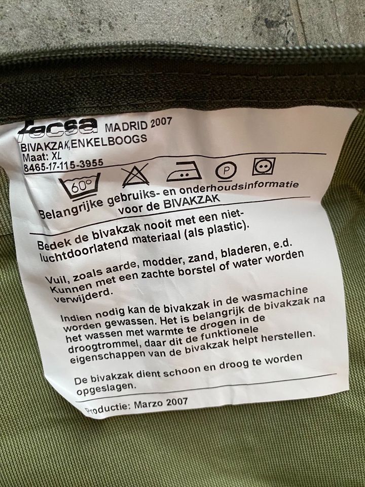 BiviBag XL Vecsa NL Armee DPN Neu in Düsseldorf