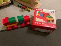 Brio Holzzug Magnetic Train und anderes Holzspielzeug Bayern - Schorndorf Vorschau