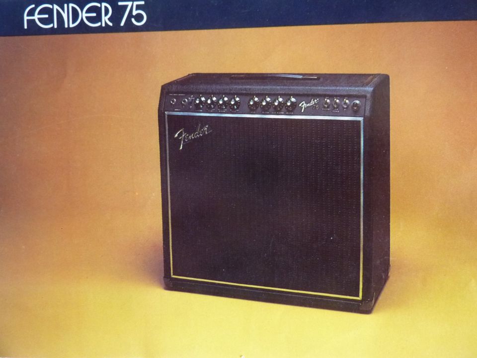 Fender Katalog 1969 in Viechtach