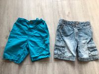 2 Kurze Hosen Topomini Gr. 80 Junge Mädchen Jeans blau türkis Nordrhein-Westfalen - Preußisch Oldendorf Vorschau