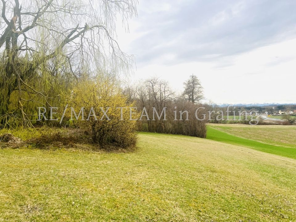 *** Sonniges Grundstück mit Bergblick - Ihr Platz für das neue Heim*** in Grafing bei München