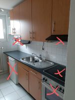 Hochwertige Einbauküche Küchenzeile Holz Arbeitsplatte 295 Dortmund - Innenstadt-Ost Vorschau