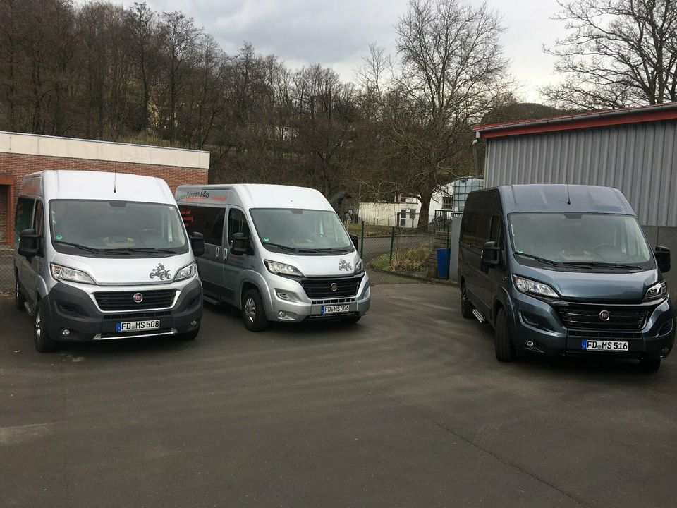 Kleinbus - Fiat Ducato Luxusbus 9-Sitzer -  für Urlaub mieten! in Poppenhausen