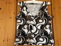 Shirt Ärmellos Beige Braun Weiß - STREET ONE - Damen - Gr. 40 Hessen - Fulda Vorschau
