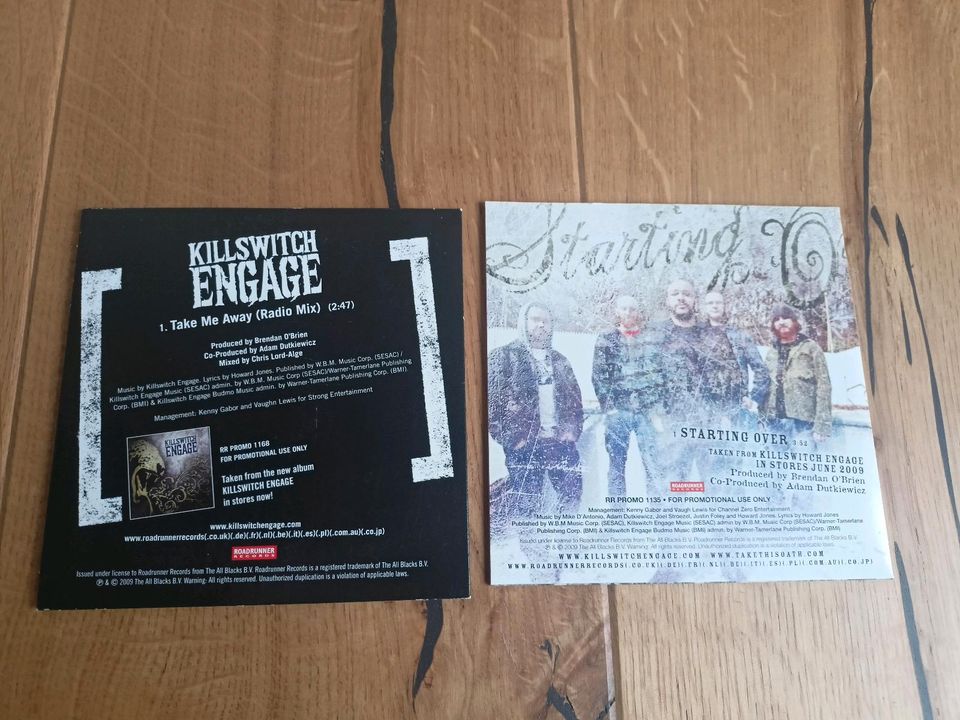 Killswitch Engage / Promo-Single-CDs / RAR / Metalcore in Köln