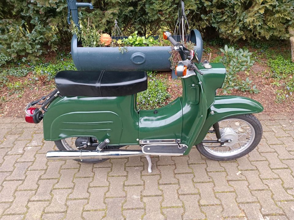 Simson Schwalbe KR 51/2 Neuaufbau 4 Gang E-Zündung in Papenburg