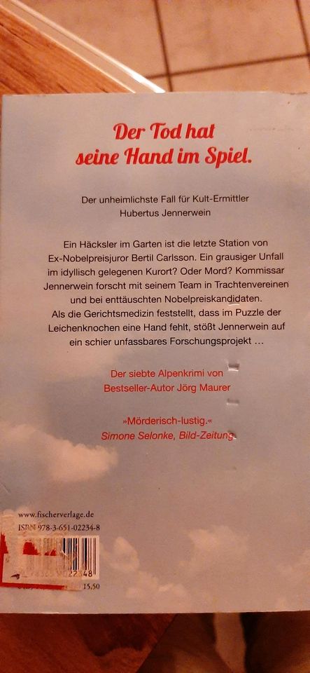 Der Tod greift nicht daneben von Jörg Maurer in Darmstadt