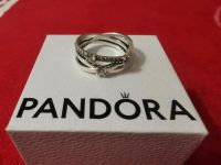 Pandora dreifach Ring Damenring 925 Silber Bayern - Haimhausen Vorschau