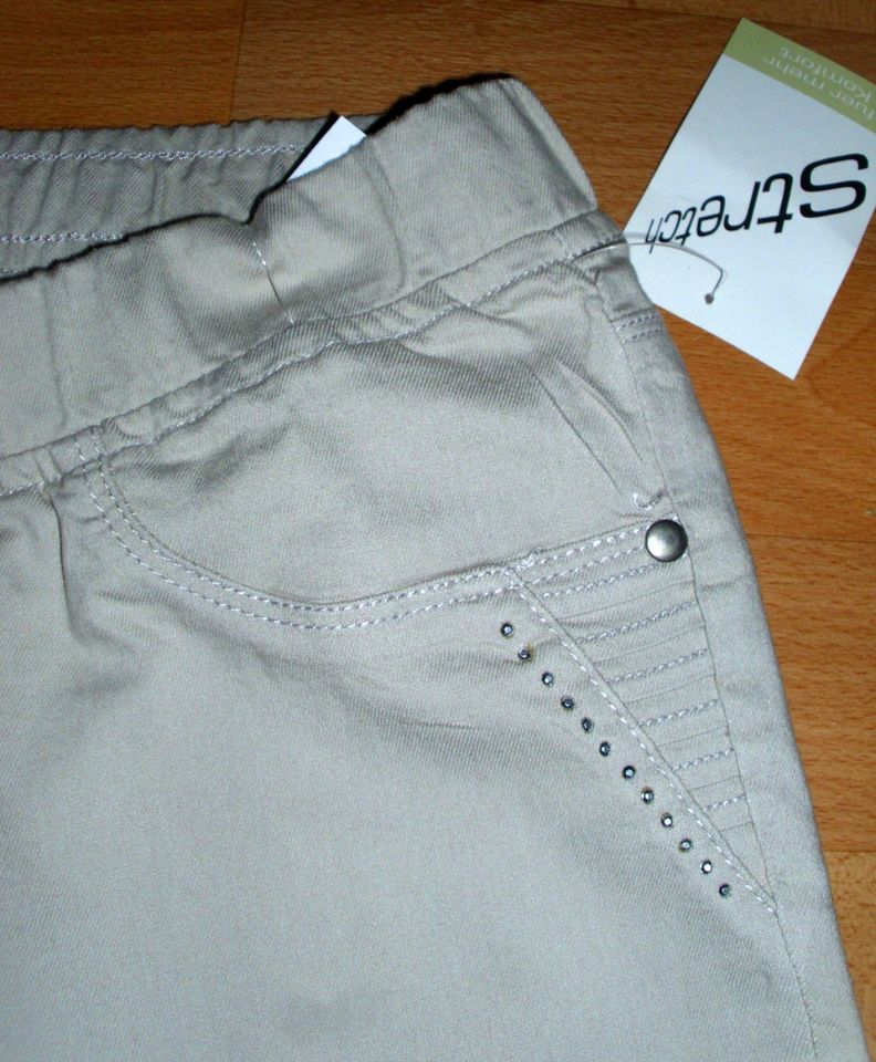 PAOLA Damen Hose Schlupfhose m. Nieten Gr. K 24 / N 48 **NEU**! in Apolda