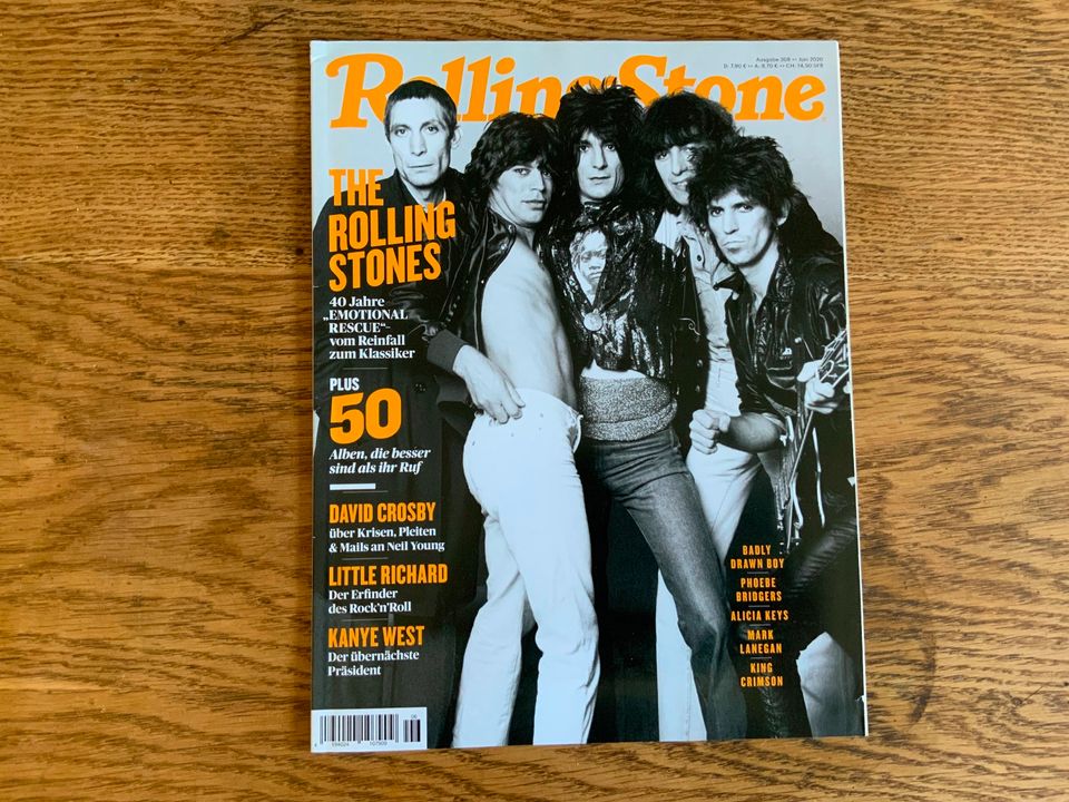 Rolling Stones Coverstories in Musikzeitschriften in Tönisvorst