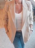 Blazer Jacke cardigan s m beige Hannover - Herrenhausen-Stöcken Vorschau