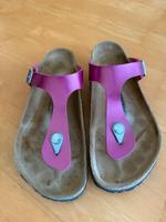 Birkenstock Gizeh Sandalen Pink Lack 39 Baden-Württemberg - Östringen Vorschau