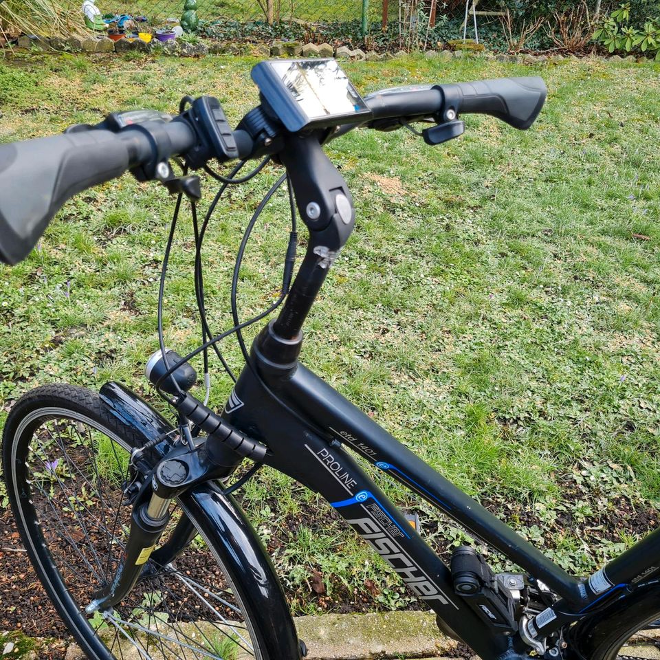 Ebike Fischer 1401  als Bastlerfahrzeug 1672 km in Würselen