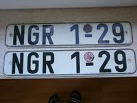 Köllerbach: Tausche original DDR Nummernschilder Saarland - Püttlingen Vorschau