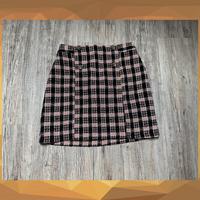 Topshop / Größe 36 / High Waist Rock / Schick / Kariert/ Rosa Hessen - Körle Vorschau