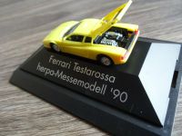 Herpa 1:87 Ferrari Testarossa gelb,Messemodell 1990,Neu,OVP Niedersachsen - Buxtehude Vorschau