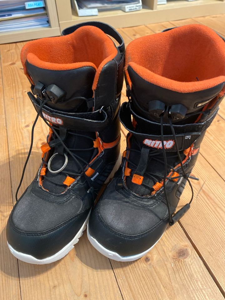 Nitro Snowboard Boots Kinder Rover QLS, 34 2/3 in Bissendorf