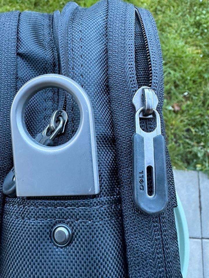 Laptoptasche Aktentasche von Dell schwarz viele Fächer neu in Mainz