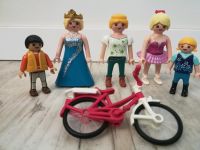 9 tlg. Playmobil Set 5 Figuren, Fahrrad als Ergänzung Brandenburg - Zühlsdorf Vorschau