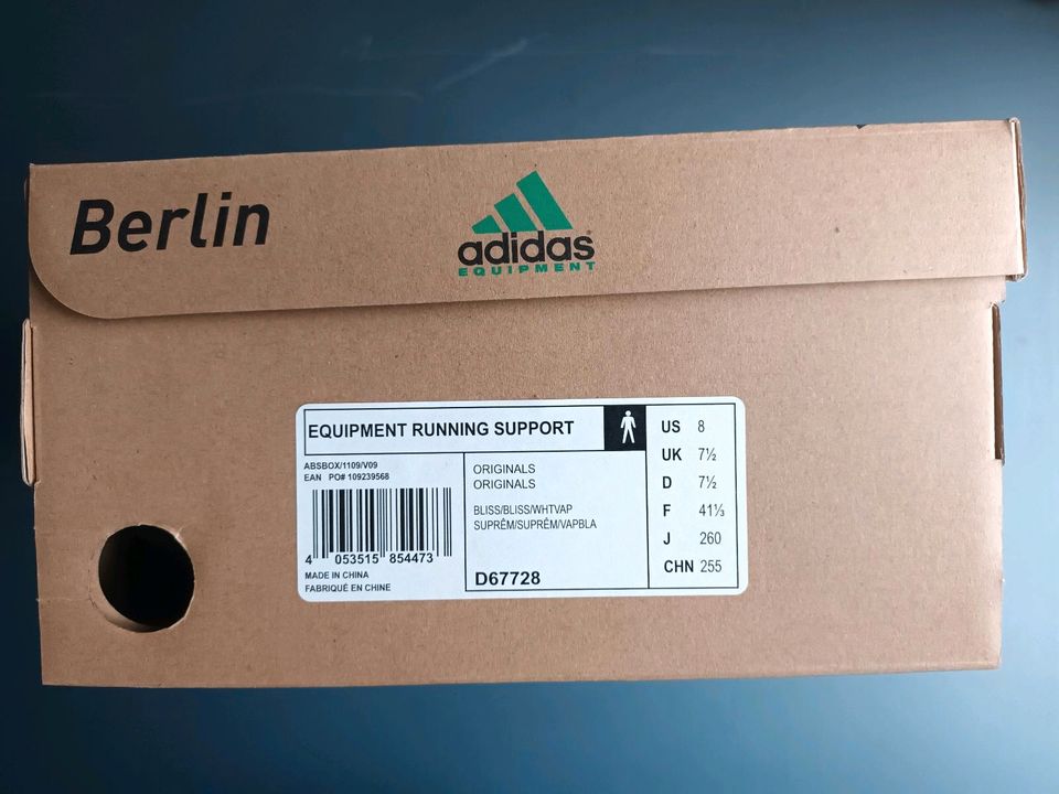 ADIDAS EQT RUNNING SUPPORT "BERLIN" 41 1/3 NEU! TORSION  ZX YEEZY in Berlin