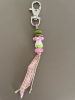 Taschenanhänger Pilz Glas rosa , Olive , weiß Handmade Duisburg - Duisburg-Süd Vorschau