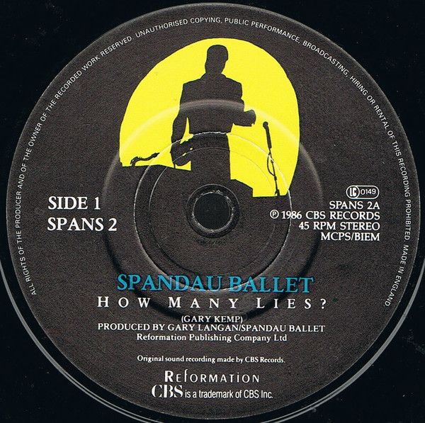 Spandau Ballet – How Many Lies ? in Morsbach