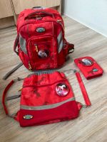 SCHOOL MOOD Loop Air Schulranzen 3 tlg Ranzen Set Einhorn rot Dresden - Leuben Vorschau