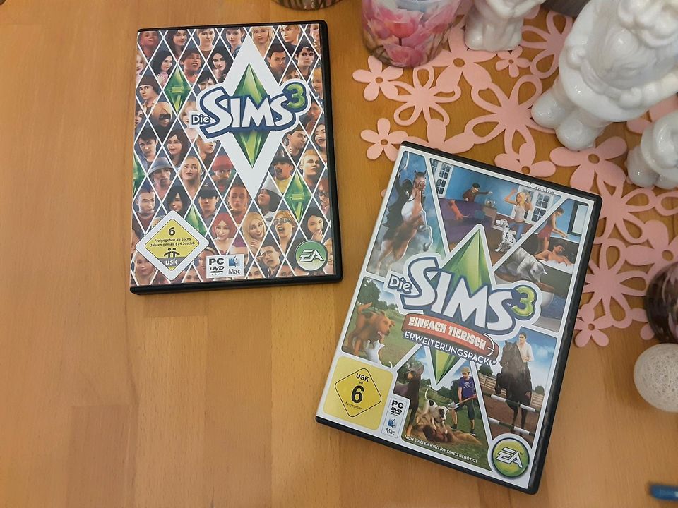 Die Sims 3 und Erweiterung einfach Tierisch PC Spiele in Schloß Holte-Stukenbrock