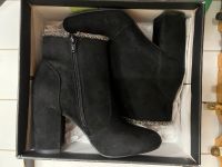 Catwalk  Stiefeletten schwarz mit Silberrand Gr.38 Schleswig-Holstein - Reinbek Vorschau