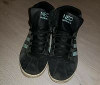 Adidas Neo Sneaker, schwarz türkis, Wildleder Hochschaft Gr. 40 Bayern - Stein Vorschau