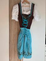 Dirndl mit Bluse C&A Landhaus braun blau Gr. 42 Bayern - Iggensbach Vorschau