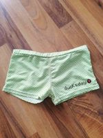 Badeshorts Badehose Gr. 110/116 grün weiß Schleswig-Holstein - Reinfeld Vorschau