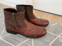 Herrenstiefelette Herren Boots braun Leder Gr 42 Baden-Württemberg - Lauchringen Vorschau