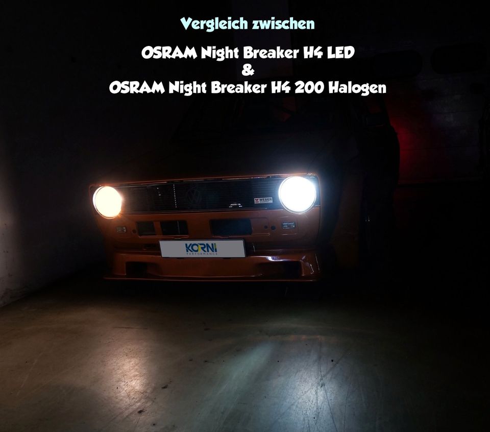 OSRAM H4 LED Night Breaker mit Zulassung 64193DWNB - Online-Shop