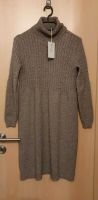 Italy hochwertiges Strickkleid Rollkragen Long Pullover taupe Baden-Württemberg - Brühl Vorschau