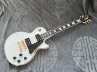 Epiphone Les Paul Custom Alpine White 2022, modifiziert + Tasche! Baden-Württemberg - Mannheim Vorschau