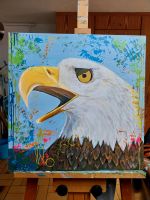 Gemälde Seeadler Adler direkt von Künstlerin Acryl Leinwand Baden-Württemberg - Karlsruhe Vorschau