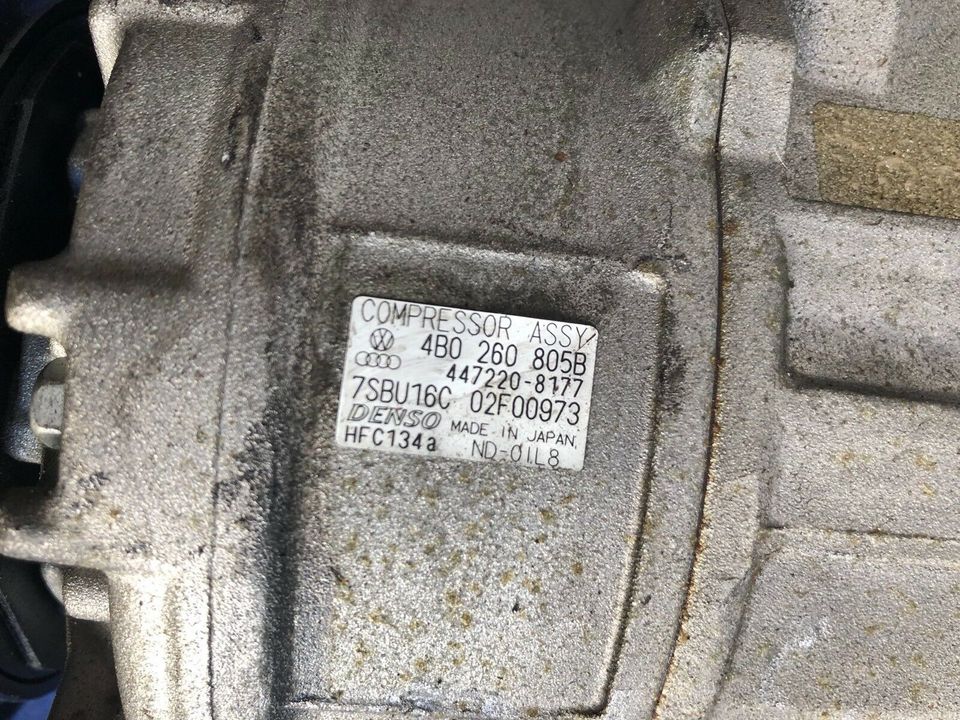 Audi A4 B6 C5 Klimakompressor Kompressor Klima 4B0260805B in Bochum