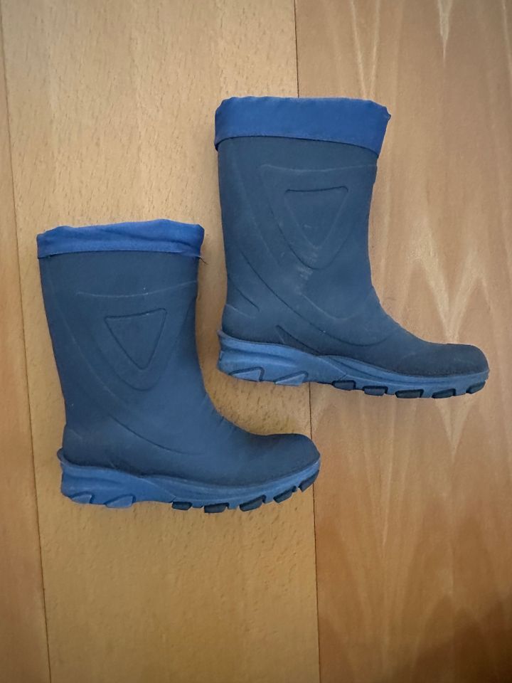 ALIVE Regenstiefel Gummistiefel herausnehmbares Innenfutter blau in Duisburg