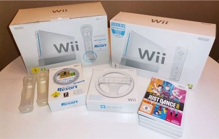 Nintendo Wii Sports Resort Pack in OVP Weiß +5 Spiele in Dormagen